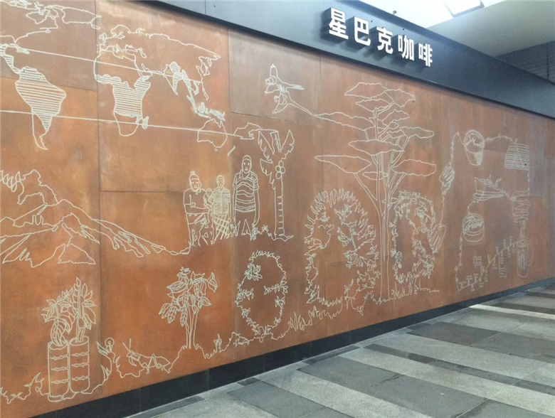 沂源耐候钢幕墙